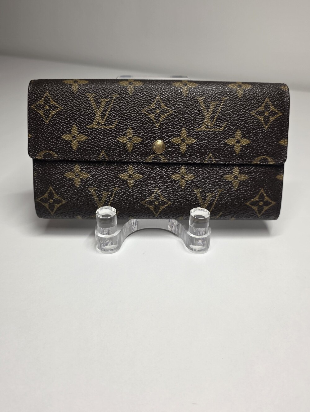 Louis Vuitton Brown Monogram Sarah Wallet